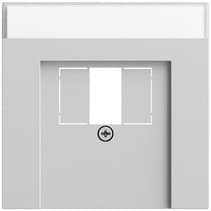 Abd. BSF TAE USB System 70 Grau m(lack.) Gira 087676