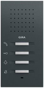 Wohnungsstation AP System 70 Anthrazit(lack.) Gira 125073