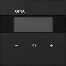 Raumklimasensor Komfort KNX System 70 Schwarz m(lack.) Gira 200574