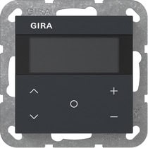 Raumklimasensor HLK Standard KNX System 55 Anthrazit Gira 200628