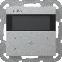 Raumklimasensor HLK Komfort KNX System 55 F Alu Gira 200726