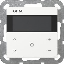 Raumklimasensor HLK Komfort KNX System 55 Reinweiß m Gira 200727
