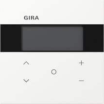 Raumklimasensor HLK Komfort KNX System 70 Reinweiß m(lack.) Gira 200772