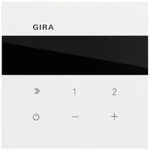 UP-Radio IP System 70 Reinweiß m(lack.) Gira 232072