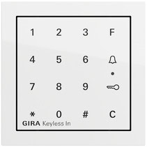 Gira Keyless In Codetastaturmodul System 70 Reinweiß Gira 260570