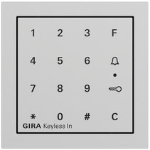 Gira Keyless In Codetastaturmodul System 70 Grau m(lack.) Gira 260576