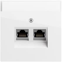 Abd. 30° + BSF f. Tragring MJ 2-fach System 70 Reinweiß Gira 264070