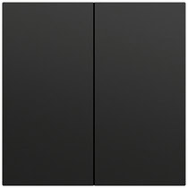 Wippe 2-fach System 70 Schwarz m(lack.) Gira 329574