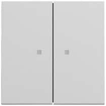 Wippe 2-fach Kontrollf. System 70 Grau m(lack.) Gira 363176
