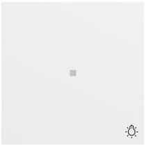 Wippe Kontrollf. + Symb. Licht System 70 Reinweiß m(lack.) Gira 367472