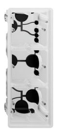 Set Dose 5x3-fach luftd.flach Sys70 Gira 375600