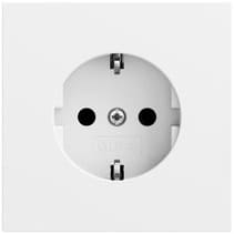 SCHUKO-Steckd. System 70 Reinweiß m(lack.) Gira 418872