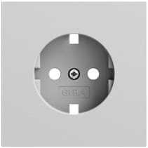 EZ-TL: Abd. SCHUKO-Steckd. System 70 Grau m(lack.) Gira 492076
