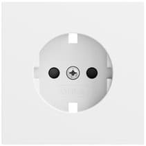 EZ-TL: Abd. SCHUKO-Steckd. SP System 70 Reinweiß m(lack.) Gira 492172