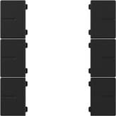 Wippenset 3-fach Tastsenor 4.55 Plus  Schwarz m Gira 5019005