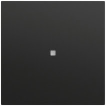 RF Multi Bedienaufs. 1-fach KNX System 70 Schwarz m(lack.) Gira 510474
