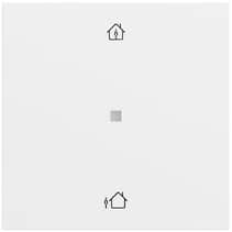 RF Multi Bedienaufs. 1-fach Heizmodus KNX System 70 Reinweiß m(lack.) Gira 510672