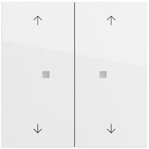 RF Multi Bedienaufs. 2-fach Pfeile KNX System 70 Reinweiß Gira 510870