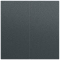 S3000 Bedienaufs. 2-fach System 70 Anthrazit(lack.) Gira 536273