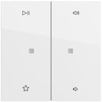 Wippe 2-fach Audiostrg System 70 Reinweiß Gira 538470