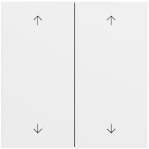 Wippe 2-fach Pfeile System 70 Reinweiß m(lack.) Gira 538772