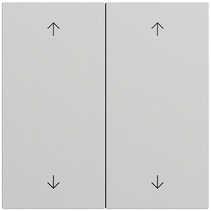 Wippe 2-fach Pfeile System 70 Grau m(lack.) Gira 538776