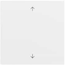 Wippe 1-fach Pfeile System 70 Reinweiß m(lack.) Gira 538972