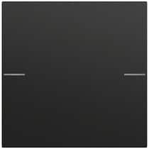 Wippenset 1-fach Tastsenor 4.70  Schwarz m(lack.) Gira 575174