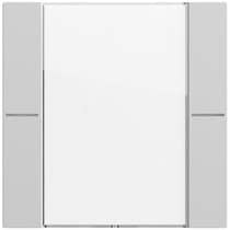 Wippenset 1-fach BSF Tastsenor 4.70  Klar/Grau m(lack.) Gira 577176