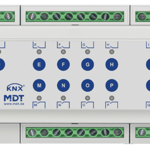 KNX Schaltaktor 20-fach, 12TE REG, 16 A, 230 V AC, C-Last,Standard,140µF, Secure MDT AKS-2016.04S