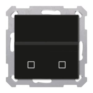 KNX Bewegungsmelder/Automatikschalter TS 55, Schwarz matt, Secure MDT BWM-55T06.03S