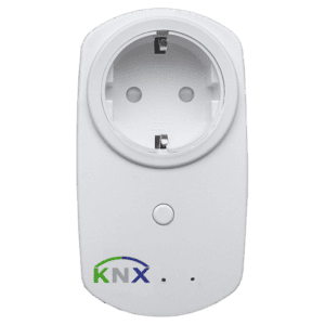 KNX RF+ Steckdose 1-fach, 16 A, 230 V AC, Secure MDT RF-AKK1ST.01S