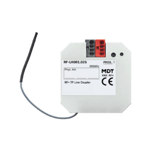 KNX RF+ Linienkoppler, UP, Secure MDT RF-LK001.03S