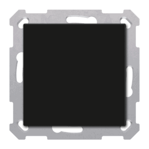 KNX RF+ Taster Light 55 Basic 1-fach, TS, Secure, Schwarz matt, Neutral MDT RF-TAL55B106.01S