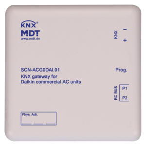 KNX Gateway für Daikin Zweckbau-Klimageräte, UP MDT SCN-ACG1DAI.01