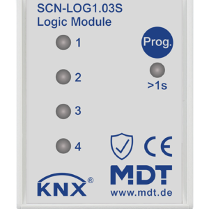 KNX Logikmodul, 2TE REG, Secure MDT SCN-LOG1.03S