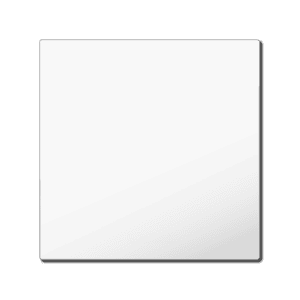 MDT Wippe für KNX Taster Light 55 Basic 1-fach, Reinweiß glänzend, Neutral MDT TAL-55BW1002.02