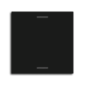 MDT Wippe für KNX Taster Light 55 1-fach, Schwarz matt, Neutral MDT TAL-55W1006.02