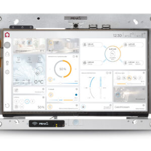 Control 12 (Rahmenfarbe: Silber) PEAKnx PNX12-20001.01