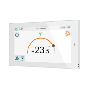 CX50. KNX kapazitives Touchpanel mit 5" - Silber Zennio ZVICX50S