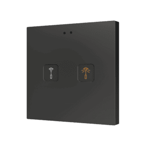 Tecla RGB 2. Kapazitiver Taster - 2 Taste - Custom Design Zennio ZVITR2
