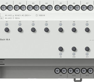 Schaltaktor 12f 16 A KNX REG Gira GIR-500800