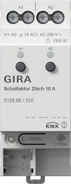 Schaltaktor 2f 10 A KNX REG Gira GIR-512500