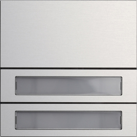 Ruftastenmodul 2f System 106 Aluminium(elox.) Gira GIR-5532916