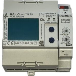 KNX Elektrozähler NZR Standard, 3-Phasen Wandlermessung, 5 TE EZ-NZR-WSTD-D-REG Lingg Janke 87757SEC