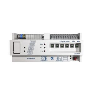 KNX Secure Netzteilaktor 6-fach, Handbedienung, 2. Generation, 12 TE, Schaltleistung 16A 250 VAC, C-Last 200µF NTA6F16H-2-SEC Lingg Janke 89212SEC