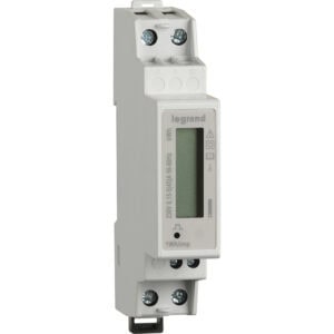 Energiezähler EMDX³, 45A, m.LCD, 1-phasig, Direktanschluss, Impulsausgang,1TE Legrand 700041