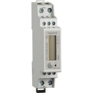 Energiezähler EMDX³ MID, 45A, m.LCD, 1-ph,Direktanschl.,Modbus RS485,Impuls.,1TE Legrand 700044