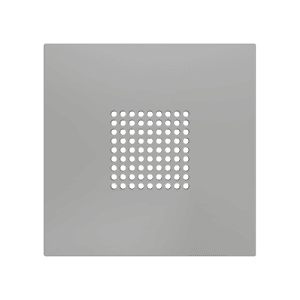 ZS70. RingBOX. KNX-Klingelabdeckung 70x70 mm - Silber Zennio ZS70CRBOXS