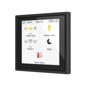 CX33. KNX kapazitives Touchpanel mit 3,3" Zennio ZVICX33A